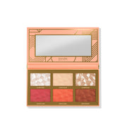 IMAGIC PROfessional Comprehensive Face Palette for women Girls, 6 COLOR HIGHLIGHT,BLUSH AND CONTOUR PALETTE 24g