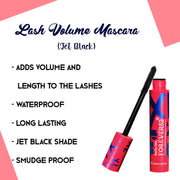 FOREVER 52.XL Lash Volume Mascara (Jet Black) - LMM001