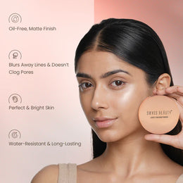 Swiss Beauty Ultra Fine Loose Finish Powder – Long-Lasting Matte Face Makeup, Lightweight & Oil-Control, All Skin Types