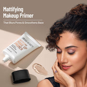 Swiss Beauty Mattifying Makeup Primer – Oil-Free, Pore-Minimizing, Long-Lasting Base, 30gm, All Skin Types