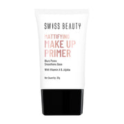 Swiss Beauty Mattifying Makeup Primer – Oil-Free, Pore-Minimizing, Long-Lasting Base, 30gm, All Skin Types
