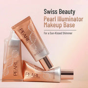 Swiss Beauty Foundation Pearl Illuminator Liquid Highlighter With Radiance Finish | Waterproof, Easily Blendable Illuminator For Face Makeup ,35Gm |