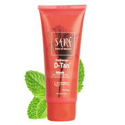 Sara Radiance D-Tan Mask For Skin Enhancer & Glow Booster | All Skin Types | Perfect For Men & Women | 100G