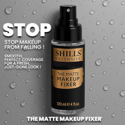 SHILLS EXCLUSIVE  The Matte Makeup Fixer ,120ml