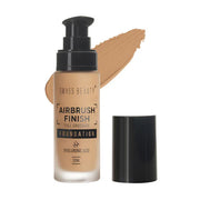 Swiss Beauty Airbrush Finish Full Coverage Foundation – Waterproof, Lightweight, Natural Matte Finish, 30ml, All Skin Types