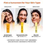 foxtale SPF 70 Matte Finish Sunscreen for Oily Skin ,50ml