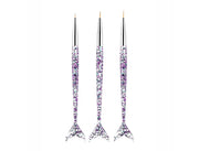 Shills Professional Fish Shape Mermaid Nail Art Brushes Set
