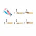 Shills Professional Nail Art Brush Tools Set (Acrylic set of 5pcs)