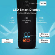 VGR V-937 Hair Trimmer For Men, Black