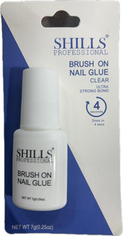 Shills Professional Brush On Nail Glue- 7g