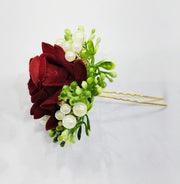 HAIR ACCESSORIES ROSE FLOWER JUDA PIN