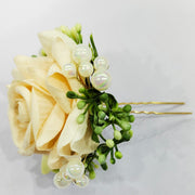 HAIR ACCESSORIES ROSE FLOWER JUDA PIN