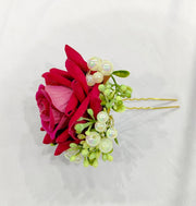 HAIR ACCESSORIES ROSE FLOWER JUDA PIN