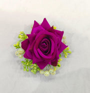 HAIR ACCESSORIES ROSE FLOWER PIN