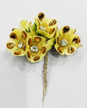 HAIR ACCESSORIES ARTIFIICIAL FLOWER NO.318