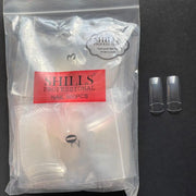Shills Professional 500 pcs Half Cover Tips-Clear