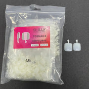 Shills Professional 600 pcs Toe Tips-Natural