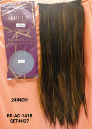 HAIR EXTENSIONS SHILLS FOR STRAIGHT HAIR AC-141 B. 24.INCH