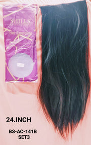 HAIR EXTENSIONS SHILLS FOR STRAIGHT HAIR AC-141 B. 24.INCH