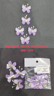 HOM HAIR BROCH BUTTERFLY