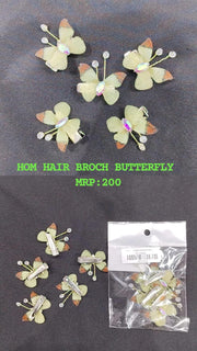 HOM HAIR BROCH BUTTERFLY