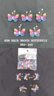 HOM HAIR BROCH BUTTERFLY