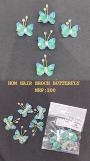 HOM HAIR BROCH BUTTERFLY
