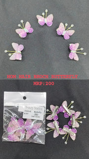 HOM HAIR BROCH BUTTERFLY
