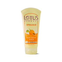 Lotus Herbals APRISCRUB Fresh Apricot Scrub 180gm