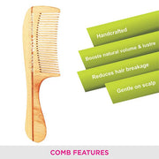 VEGA Boutique Wooden Comb - HMWC-06
