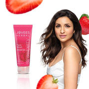 Jovees Strawberry Face Wash | Normal to Dry Skin | Hydrating 50ml