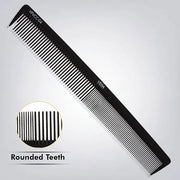 VEGA PROFESSIONAL Carbon Cutting Comb – Black Line 7.25