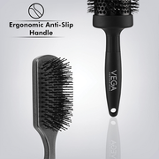 Vega Professional Carbon Dry Hair Brush Set - 5 Brushes-VPMHB-17