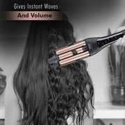 VEGA PROFESSIONAL Pro Wave Master 4-in-1 Hair Waver – Multi-Style Curling, Adjustable Temperature, Fast Heat-Up (VPPMS-04)