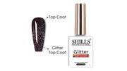 Shills Professional Glitter Top Coat 15ml