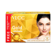 Gold Facial Kit- 300 g with FREE Rose Water Toner - 100 ml