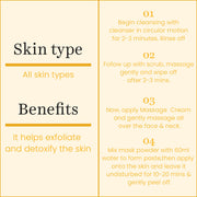 O3+ Gold Infusion Facial Peel Of Facial Kit for Softening and Smoothening Skin (45g)