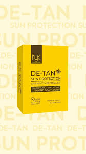 FYC De-Tan AHA & ENZYMES FACIAL KIT
