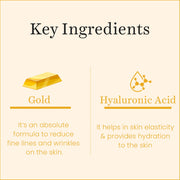 O3+ Gold Infusion Facial Peel Of Facial Kit for Softening and Smoothening Skin (45g)