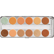 Kryolan Supracolor Palette (12 Colors)