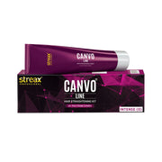 Streax Professional Canvoline Hair Straightening Cream Intense With Kera-Charge (160g)