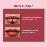 Swiss Beauty Matte Long Lasting Stay Maxx Lip Crayon – Smooth, Bold Color, All-Day Wear, Lipstick