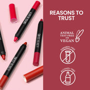 Swiss Beauty Matte Long Lasting Stay Maxx Lip Crayon – Smooth, Bold Color, All-Day Wear, Lipstick