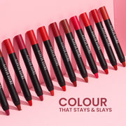 Swiss Beauty Matte Long Lasting Stay Maxx Lip Crayon – Smooth, Bold Color, All-Day Wear, Lipstick