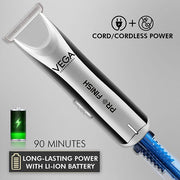 VEGA PROFESSIONAL Pro Finish Cord/Cordless Hair Trimmer - VPVHT-06