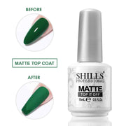 Shills Professional Matte Top Coat 15ml