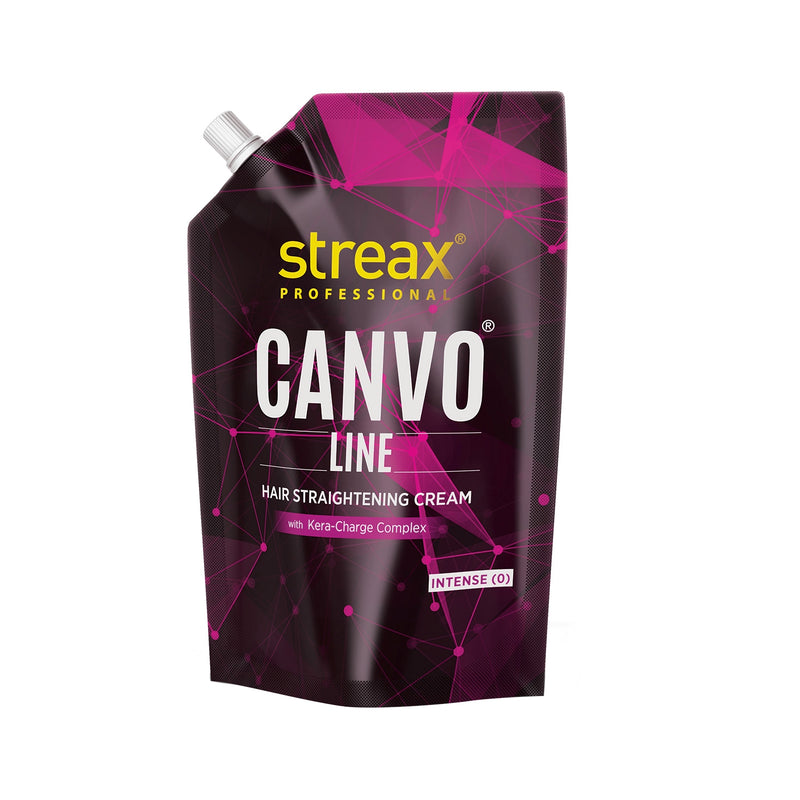 Streax Professional Canvoline Hair Straightening Cream Intense With Ke Beauty Station