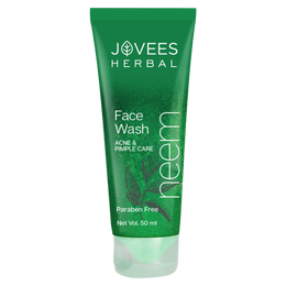 Jovees Neem Face Wash With Tea Tree Extracts | Oily & Acne Prone Skin 120ml