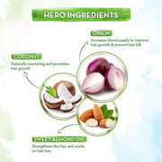 mamaearth Onion Conditioner for Hair Fall Control - 250ml Reduces Hair Fall | Detangles Hair | Softens Hair