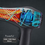 vega professional Mighty Mini 1000W Hair Dryer- Black - VPVHD-05